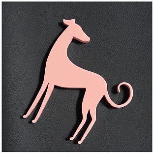 Chrí brož Dusty - dusty pink