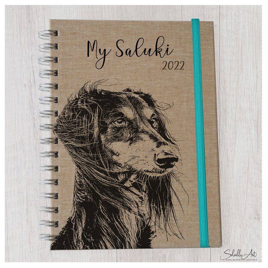 Diář Saluki Falco